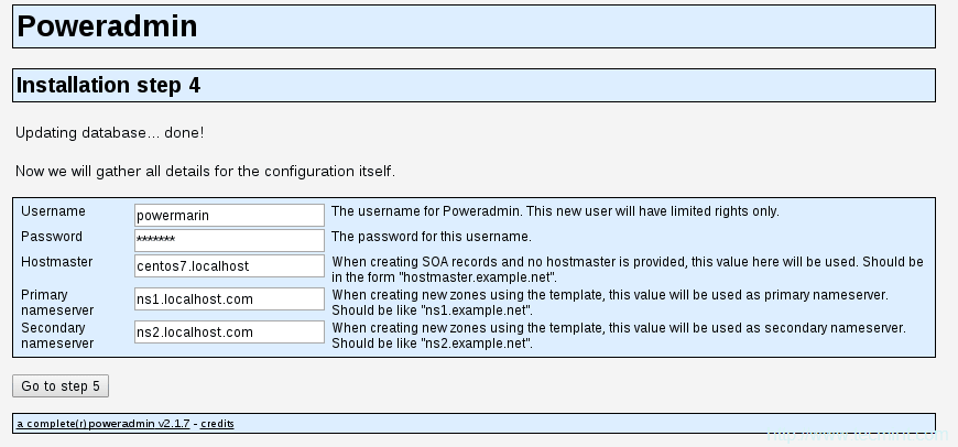 PowerDNS Configuration Settings