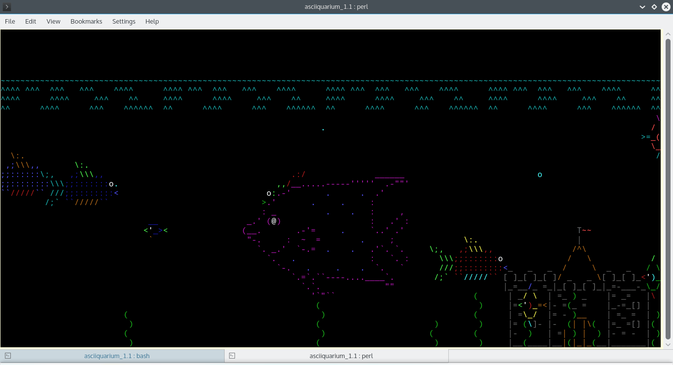 asciiquarium_1.1 : perl_008