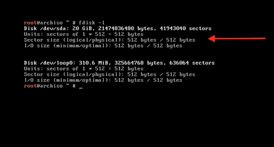 Create 3 disk partitions