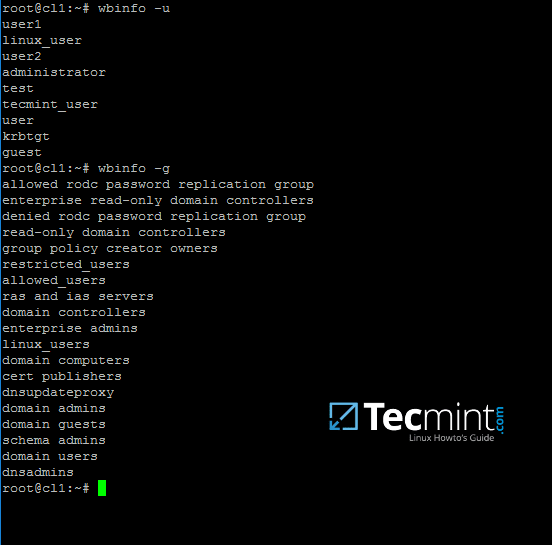 List AD Domain Accounts and Groups