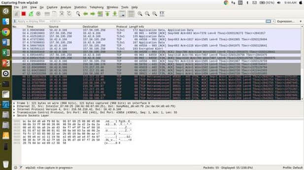 wireshark network monitoring tool