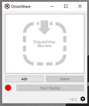 onionshare share files anonymously