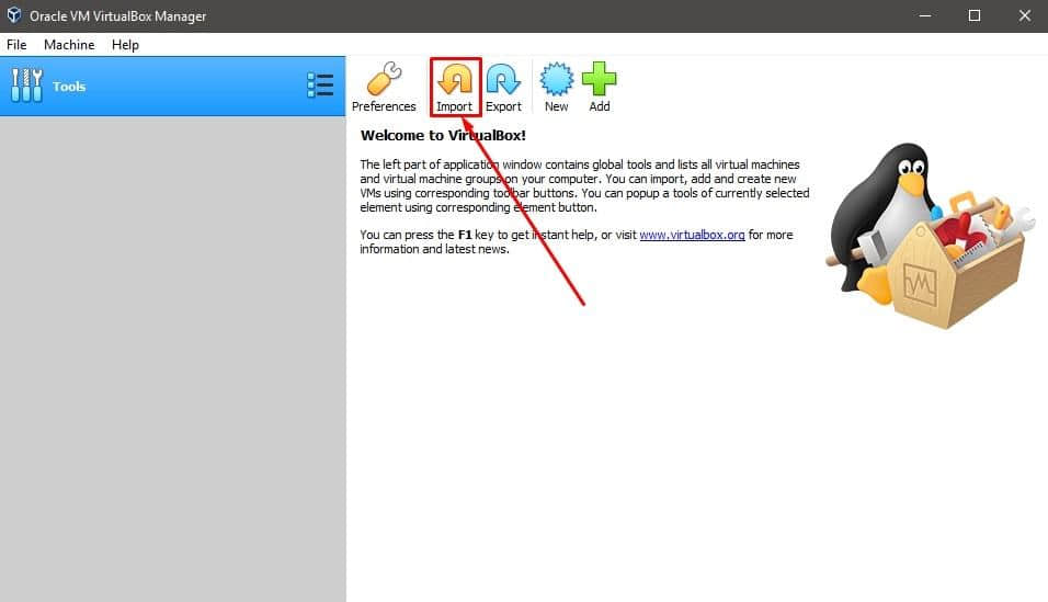 virtualbox import