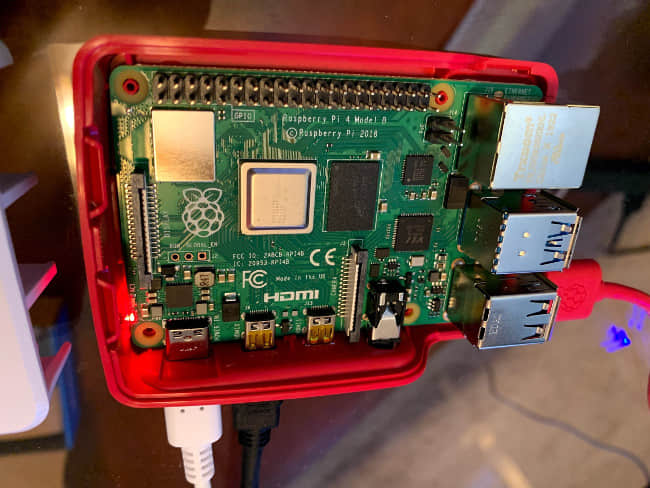 Raspberry Pi 4 with 4GB of RAM