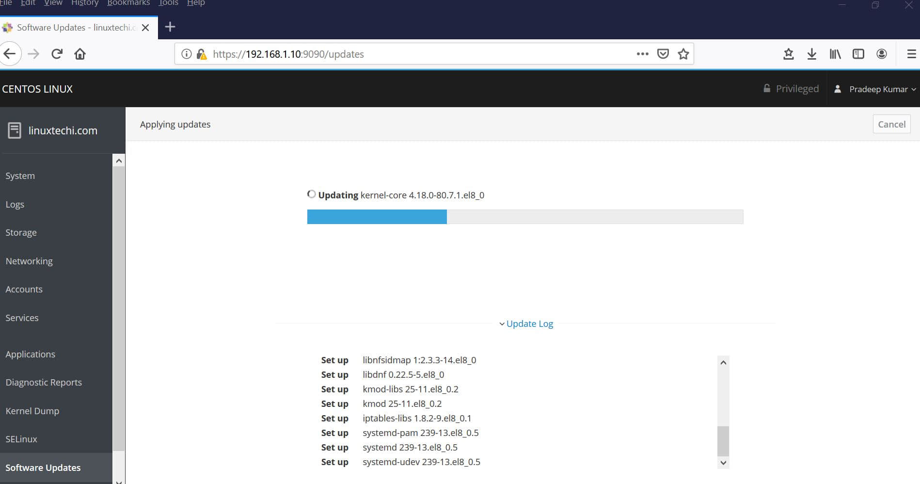 Install-Software-Updates-CentOS8-RHEL8