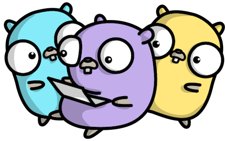 gophers hacking together