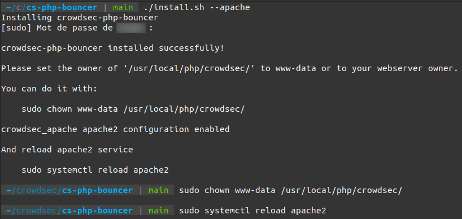 apache install script