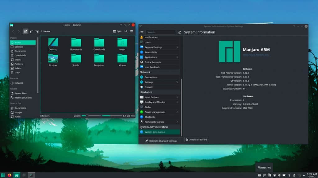 Manjaro KDE Plasma