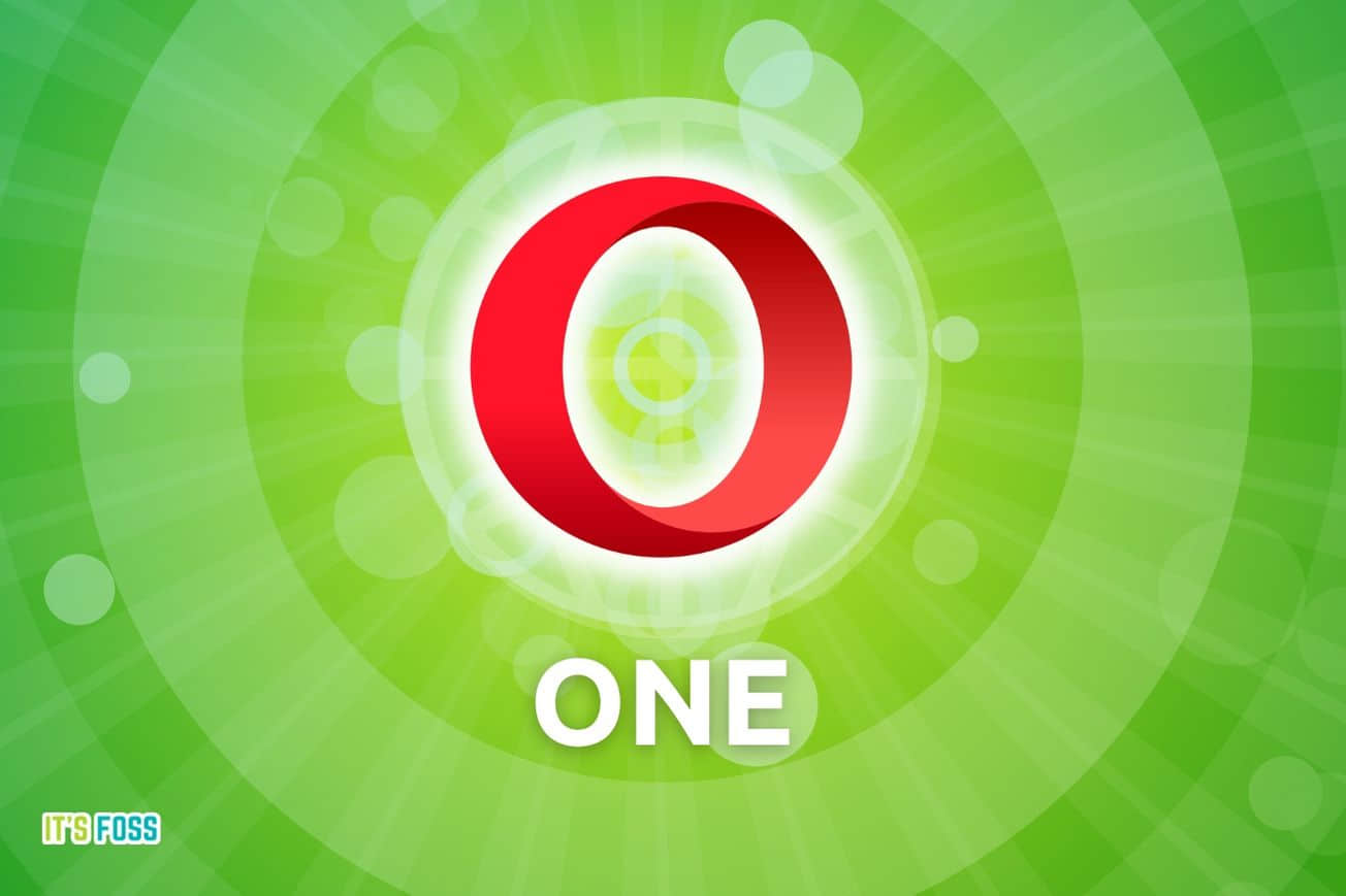 opera one 浏览器