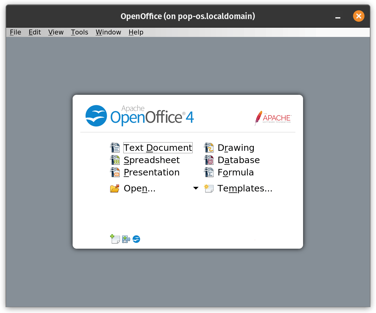 openoffice home