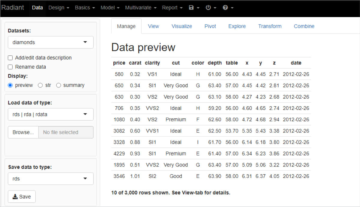 Figure 2: Shiny based app